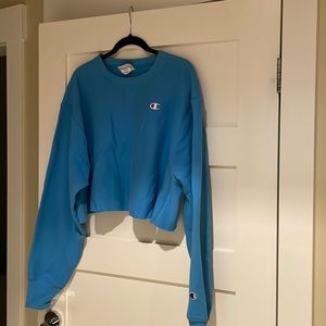 Champion vintage cropped crewneck